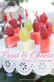 Fruit Cheese Hors D Oeuvres Fruit Appetizers Horderves Appetizers Hors Devours Appetizers