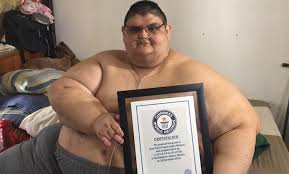 The folds of flesh on juan pedro franco's back sway heavily as he cranks the. Juan Pedro Franco Pasara A La Historia Por Haber Bajado 445 Kilos