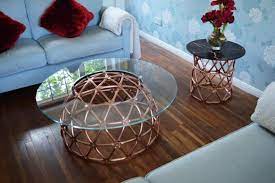 Geodesic Dome Table Copper Glass Cupola Geodesica Etsy Cupola Geodetica