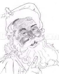 How To Draw A Realistic Santa Santa Claus Step By Step Christmas Stuff Seasonal Free Online Drawing Christmas Drawing Santa Claus Drawing Santa Paintings