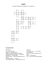 / kreuzworträtsel für erwachsene gratis ausdrucken oder als pdf vorlage downloaden. Kreuzwortratsel Latein Als Pdf Arbeitsblatt Schulraetsel De