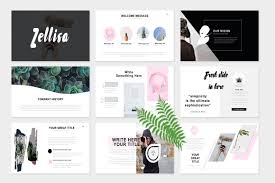 Zellisa Google Slide Presentation Creative Google Slides Templates Creative Market