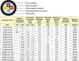 600 1000v pvc insulated cables according to iec 60502 1