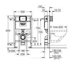 Avec nos astuces, vous devez réussir l'installation. Grohe Rapid Sl Bati Support Wc Avec Commande Avant Haut 82 Cm Reservoir De 2 Quantite Unidomo