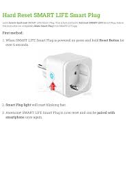 Useless users, hapless bosses, clueless vendors and adventures in the it trenches. Hard Reset Smart Life Smart Plug Manualzz