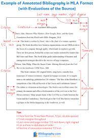 Then list in alphabetical order all the sources that you have cited in the paper. Mla Annotated Bibliography Examples And Writing Guide Bibliography Com