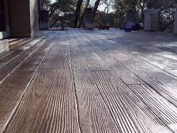 Concrete That Looks Like Hardwood Floors Awesome Wood Stamped Concrete Stamped Concrete House With Porch
