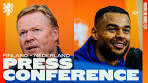 Persconferentie 🎙️ | Vooruitblik Finland - Nederland (WK ... - YouTube