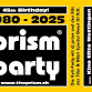 PRISM PARTY 45 Jahre Jubiläum event image