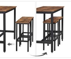 Poseur tables for bars, pubs, restaurants. Vasagle Wooden Bar Table Lbt15x Ab 106 99 Preisvergleich Bei Idealo De