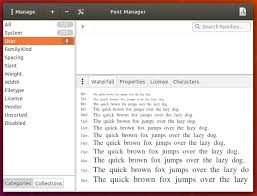 I mean dynamically during the execution. How To Manage Fonts In Linux Linux Com
