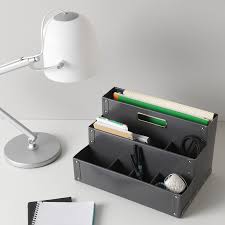 Fjalla Desk Organizer Dark Gray 13 X8 Ikea Desk Organization Ikea Desk Organization Small Desk Organization