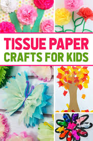See the entire list of these diy tissue paper flower ideas to see all the designs and attached links to grab full free instructions, accordion fold, and patterns. 20 Easy Tissue Paper Crafts For Preschoolers 3 Boys And A Dog