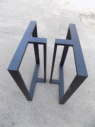 $675.00 (0) 16 inch tall steel 1700 series bench/coffee table leg set! Set Of 2 Dining Table Leg Table Base Table Legs Metal Etsy Metal Table Legs Pedestal Table Base Table Legs