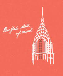 Cities Illustration New York Chrysler Building New York State Of Mind City Illustration City City Icon