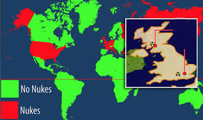 The final nuclear test detonation at nevada test site was operation julin's divider on september 23, 1992, just prior to the moratorium temporarily ending all nuclear testing. How Close Do You Live To A Nuclear Bomb Map Reveals Storage Sites Travel News Travel Express Co Uk