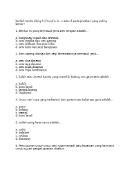 Cara membuat poster yang kreatif dan efektif Contoh Soal Dan Kunci Jawaban Siap Uts 2 Seni Budaya Smp Kelas 13