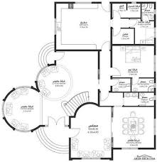 خرائط الفيلا 5 غرف 504 متر مربع طابقين سكن Square House Plans House Layout Plans House Map