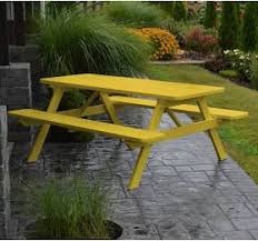 Outdoor Picnic Table Google Shopping In 2020 Picnic Table Outdoor Picnic Tables Yellow Picnic
