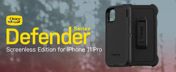 Original apple iphone 11 pro max otterbox case. Amazon Com Otterbox Defender Series Screenless Edition Case For Iphone 11 Pro Black