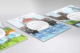 60 desain kalender yang unik dan menarik. 9 Ide Desain Kalender Kreatif Dan Inspiratif Uprint Id