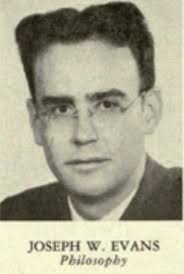 The University of Notre Dame Class of 1969 Blog: Dr. Joseph W. Evans: Notre  Dame's Philosopher Who Saw “A World in a Grain of Sand…”
