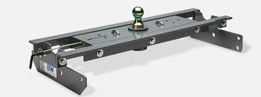 Note how the frame bracket came cut to next, he drilled the holes for the safety chain hooks, which also mount through the hitch plate below the bed. B Amp W Hitches Gnrk1108 Gooseneck Trailer Hitch Turnoverball Tm Walmart Canada