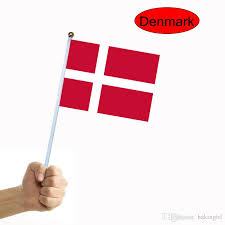 2019 Denmark Hand Waving Flags Hand Signal Flag Country Banner With Flagpole Small 14cm 21cm For Festival Celebration Decorate From Bakingirl 0 13