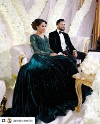 Loooove The Green Nikkah Dress At Our Afghan Weddings Allthingsafghan Repost Arezo Sediq With Get Repos Afghan Wedding Dress Nikkah Dress Afghan Wedding