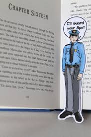 Kids Bookmark Police Officer Laminated Handmade Original Art Bookmarks Kids Kids Bookmark