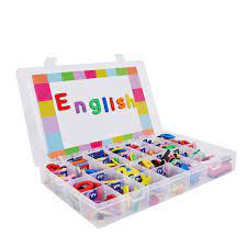 Using these alphabet games for kids in the classroom or at home is a great way to reinforce the alphabet and to. 238pcs Classroom Alphabet Magnetic Letters Kit For Kids Spelling Learning Shopee Philippines