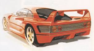 0.7 mi san pietro zac iii. Design History Ferrari F40 Auto Design