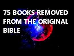 75 Books Removed From The Original Bible Youtube Bible Origin Bible Facts Books Of The Bible