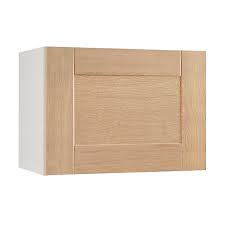 Meuble De Cuisine Kadral Bois Facade 1 Porte Ouvrante Sur Hotte Caisson Haut Hotte L 60 Cm Castorama