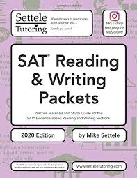 Get Book Sat Reading Writing Packets 2020 Edition Practice Materials And Study Guide For The Free Reading Books To Read Online Pdf Books