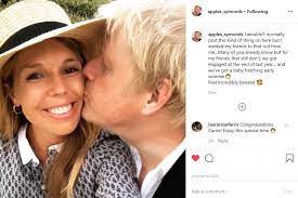 First fiancée carrie symonds has been named peta's person of the year. Carrie Symonds Uses Heartfelt Instagram Post To Tell Pals She S Engaged To Boris And They Ve A Baby Hatching In Summer