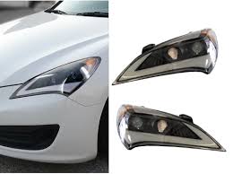 Maybe you would like to learn more about one of these? 2010 2012 Hyundai Genesis Coupe Projector Style Headlights With Led Sequential Phantom Autos