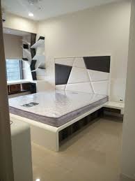 Bedroom Concept With Book Rack Study Table With Combination Of Of Brown Weight Lamination Farm House Living Room Home Decor Interior Design