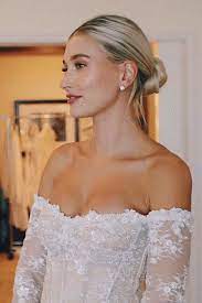Hailey Baldwin Wedding Makeup Google Search Celebrity Wedding Dresses Wedding Looks Dream Wedding