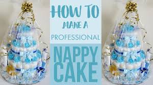 See our matching diy diaper wreath — or check out all our baby shower ideas! How To Make A Professional Nappy Cake Youtube