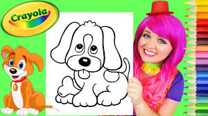 Welcome to the coloring pages for puppy pictures. Coloring Cute Puppy Bone Crayola Coloring Page Prismacolor Pencils Kimmi The Clown Youtube