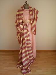 Check spelling or type a new query. Roman Dress Stola And Palla Of Soft Pink Linen This Set Is Accompanied By A Veil And Stephane As Seen In The Picture Roman Clothes Roman Dress Roman Costume
