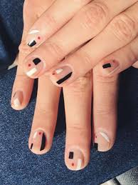 Geometric modern nails to try this fall. 200 Amazing Fall Nail Art Designs Body Art Guru