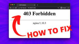 How to fix Nginx 403 Forbidden Error - YouTube