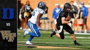 Duke Vs Wake Forest Football Highlights 2017 Stadium