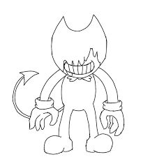 Delightful Decoration Bendy Coloring Pages To Print Zeenlaco Coloring Pages Birthday Coloring Pages Coloring Pages To Print