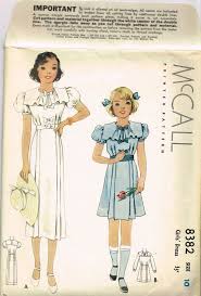 Free Shipping Vintage 1930s Mccall Printed Girls Dress Pattern Etsy In 2020 Childrens Sewing Patterns Vintage Costumes Vintage Dress Patterns