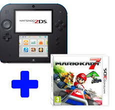 Juego mario party star rush para nintendo 3ds, nintendo 2ds y sus versiones xl. Nintendo 2ds Azul Mario Kart 7 Discoazul Com