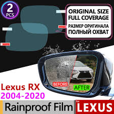 Untuk Lexus Rx 2004 2020 Rx300 Rx330 Rx350 Rx270 Rx200t Rx450h 350 Penuh Cover Anti Kabut Film Kaca Spion Yg Tahan Hujan Aksesoris Mobil Stiker Aliexpress