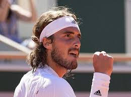 Stefanos tsitsipas and his tsitsimask. Tsitsipas Brothers Join Forces To Play Doubles At Wimbledon This Year Business Standard News